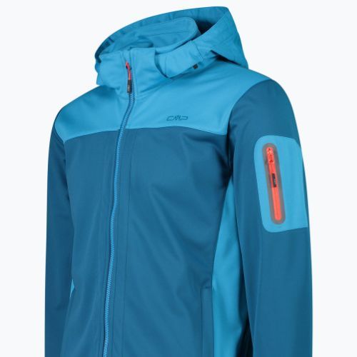 Férfi softshell dzseki CMP Zip kék 39A5027/02ML