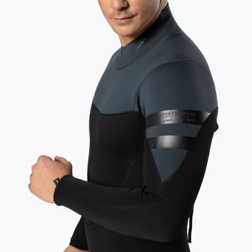 Férfi JOBE Yukon Fullsuit Backzip 4/3mm fekete 303522004-2XL