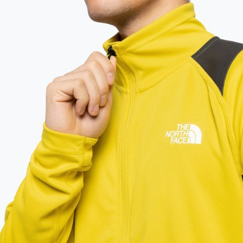 Férfi túrakabát The North Face AO Midlayer FZ Hoodie FZ sárga NF0A5IMFW8B1