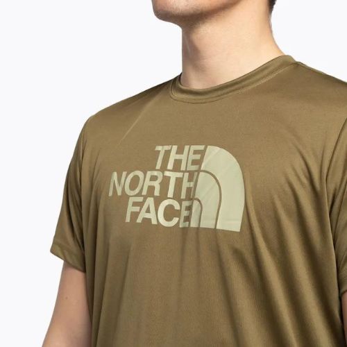 Férfi edzőpóló The North Face Reaxion Easy zöld NF0A4CDV37U1