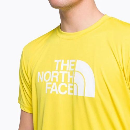 Férfi edzőpóló The North Face Reaxion Easy sárga NF0A4CDV7601