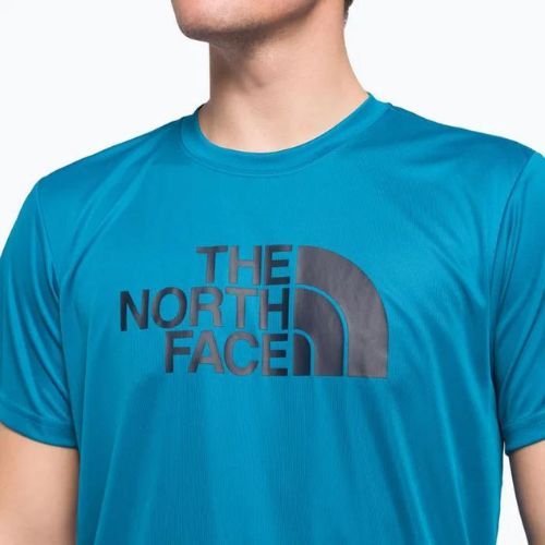 Férfi edzőpóló The North Face Reaxion Easy kék NF0A4CDVM191