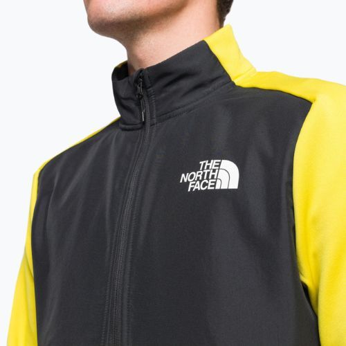 Férfi The North Face MA 1/4 Zip 1/4 fleece pulóver sárga NF0A5IESY7C1