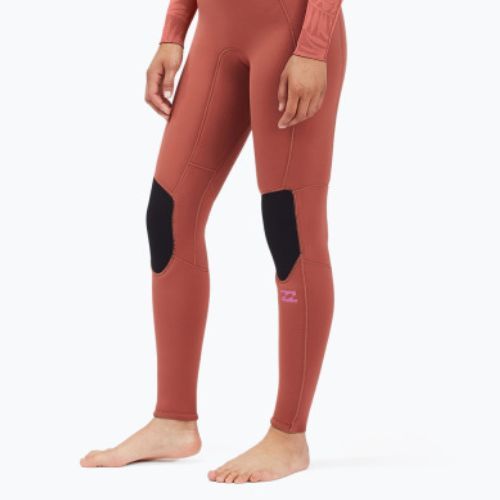 Női búvárruha Billabong 3/2 Synergy BZ L/SL red clay