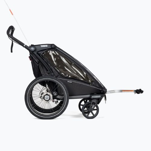 Thule Chariot Sport együléses kerékpár utánfutó fekete 10201021