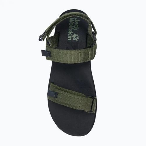 Férfi túraszandál Jack Wolfskin Outfresh Sandal zöld 4039441_4298_070