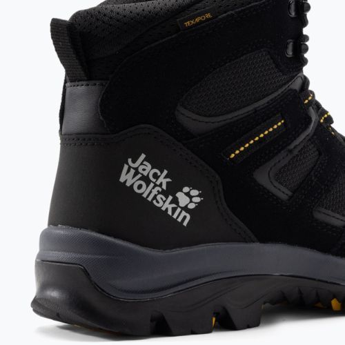 Férfi túrabakancs Jack Wolfskin Vojo 3 Texapore fekete 4042461_6055