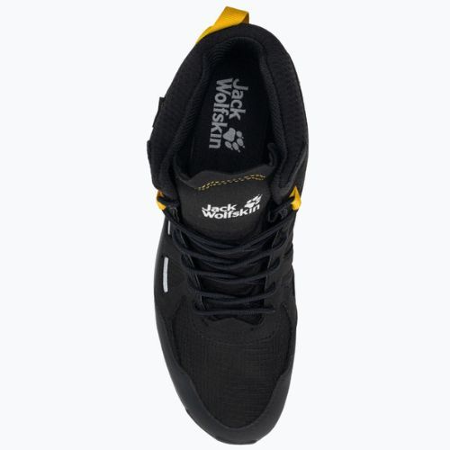 Férfi túrabakancs Jack Wolfskin Woodland 2 Texapore Mid fekete 4051261_6055
