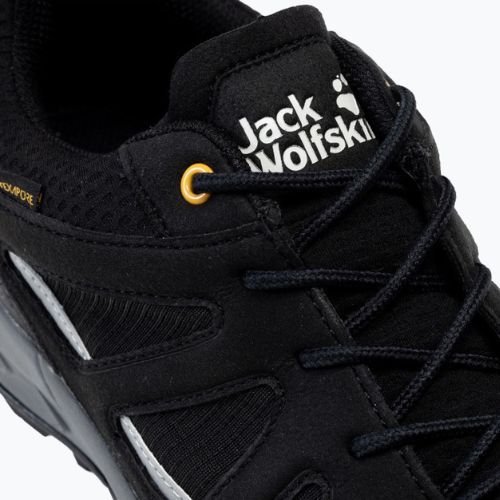 Férfi túrabakancs Jack Wolfskin Woodland 2 Texapore fekete 4051271_6055