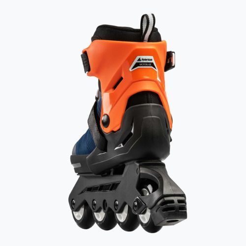 Rollerblade Microblade gyermek korcsolya tengerészkék és narancssárga 07221900 174