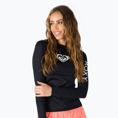 Női úszás hosszú ujjú ROXY Whole Hearted 2021 anthracite