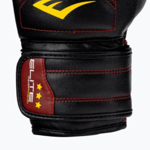 EVERLAST Elite Muay Thai Boxing kesztyű fekete EV360MT