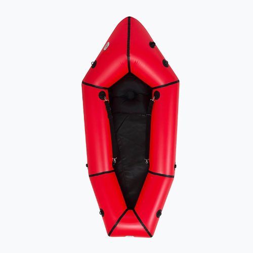 Nyitott középső ponton Packraft Amundsen II piros