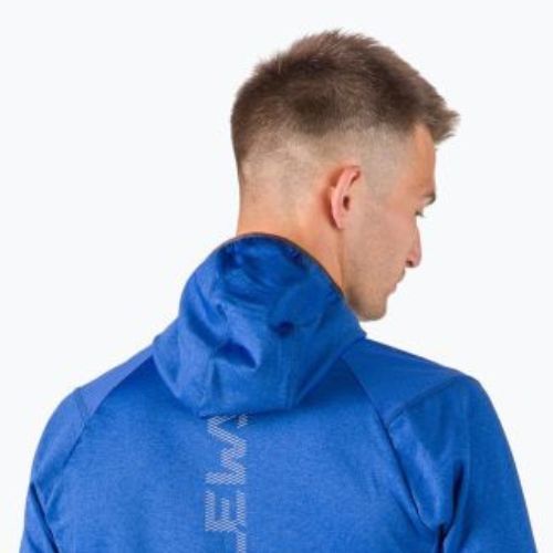 Férfi Salewa Agner Hybrid PL/DST FZ Hoody fleece pulóver kék 00-0000027371