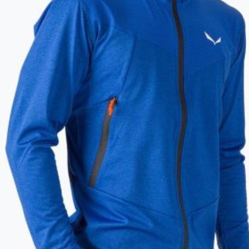 Férfi Salewa Agner Hybrid PL/DST FZ Hoody fleece pulóver kék 00-0000027371