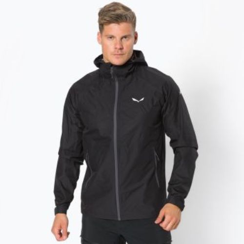 Salewa férfi esőkabát Puez Aqua 3 PTX fekete 00-0000024545