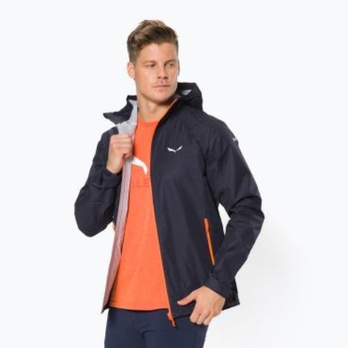 Salewa férfi esőkabát Puez Aqua 3 PTX tengerészkék 00-0000024545