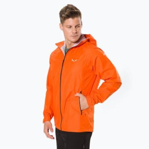 Salewa férfi esőkabát Puez Aqua 3 PTX narancssárga 00-0000024545