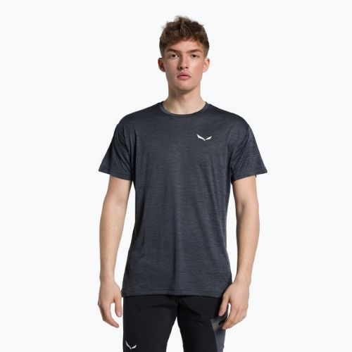 Salewa Puez Melange Dry férfi trekking póló fekete 00-0000026537