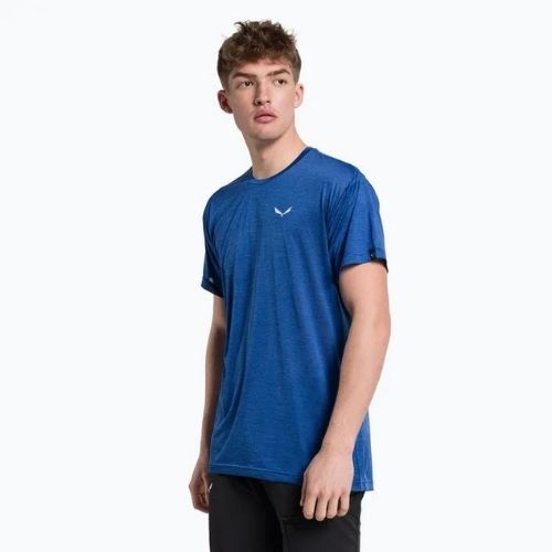 Salewa Puez Melange Dry férfi trekking póló kék 00-0000026537