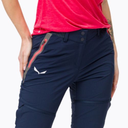 Női softshell nadrág Salewa Pedroc DST tengerészkék 00-0000026958