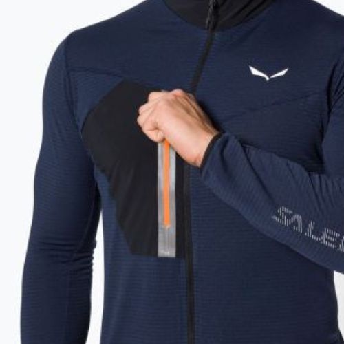 Férfi Salewa Pedroc fleece melegítő pulóver sötétkék 00-0000027719