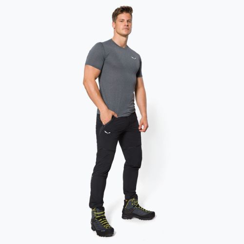 Férfi trekking póló Salewa Pedroc 3 Dry szürke 00-0000027725