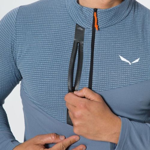 Férfi Salewa Vajolet szürke fleece pulóver 00-0000027887