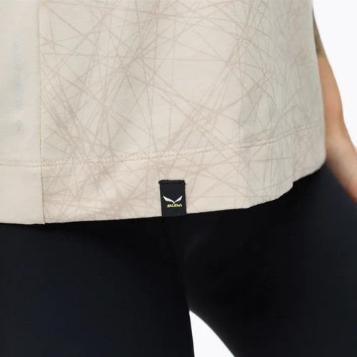 Salewa Lavaredo Hemp Print női trekking póló bézs 00-0000028023