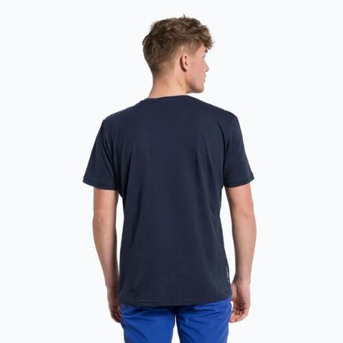 Férfi trekking póló Salewa Alpine Hemp Logo navy blue 00-0000028132