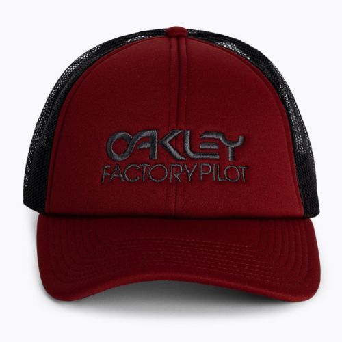 Férfi Oakley Factory Pilot Trucker baseball sapka piros FOS900510