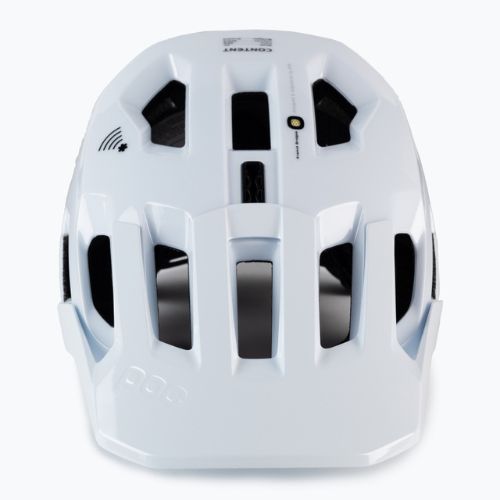 Kerékpáros sisak POC Kortal Race MIPS hydrogen white/uranium black matt