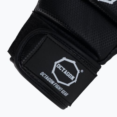 Octagon Kevlar MMA grappling kesztyű fekete