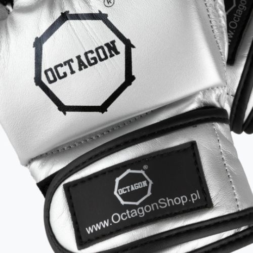 Octagon grappling kesztyű MMA ezüst