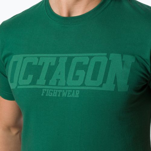 Férfi Octagon Fight Wear póló zöld