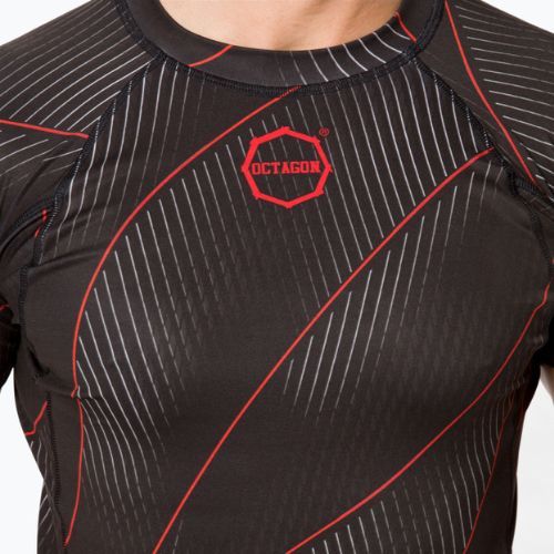 Férfi Rashguard Octagon Voyager piros