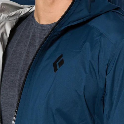 Férfi Black Diamond Stormline Stretch kék APCDT04013SML1 Esőkabát membránnal