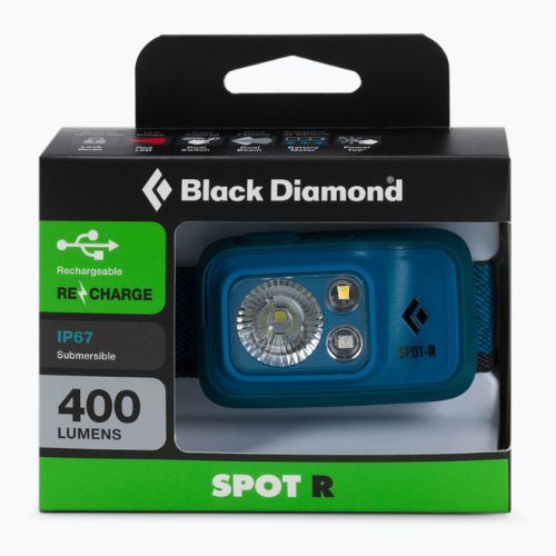 Black Diamond Spot 400-R fejlámpa kék BD6206764004ALL1