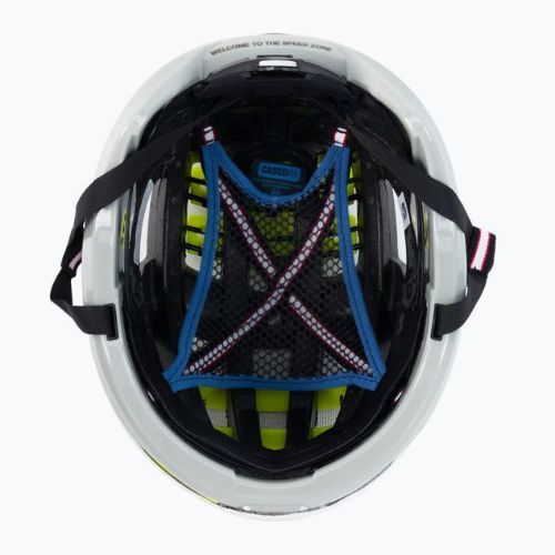 CASCO Speedairo 2 RS kerékpáros sisak szürke-sárga 04.1536