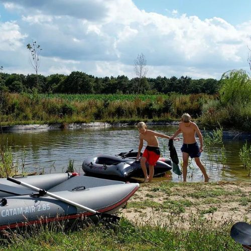 4 személyes ponton Pure4Fun XPRO Catam-Air 285 szürke P4F150090 P4F150090