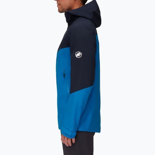 Férfi hardshell dzseki MAMMUT Convey Tour Hs kék-zöld