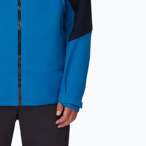 Férfi hardshell dzseki MAMMUT Convey Tour Hs kék-zöld