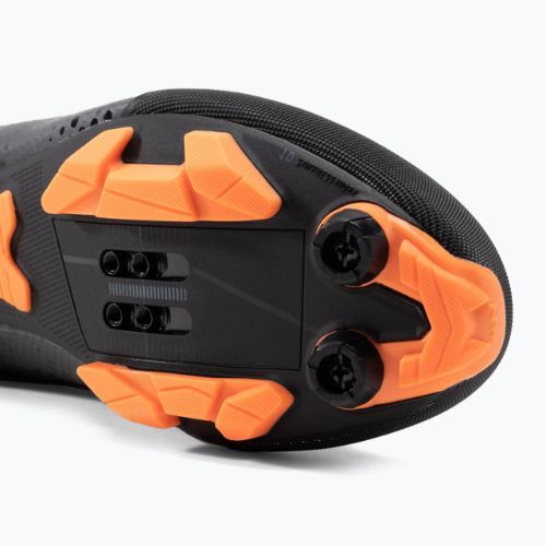 Northwave Razer 2 férfi kerékpáros cipő grafit narancs 80222013