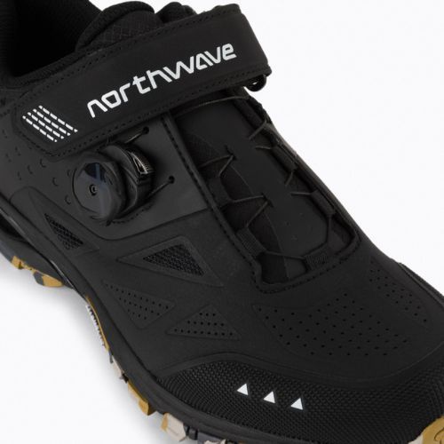 Northwave férfi kerékpáros cipő Spider Plus 3 fekete 80223012