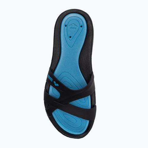 Női ARENA Athena Athena Hook 83 flip flop fekete/kék 80680/83