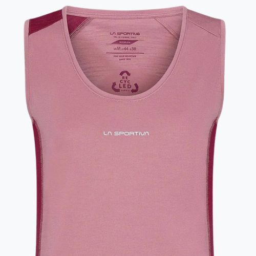 Női La Sportiva Embrace Tank trekking póló rózsaszín Q30405502
