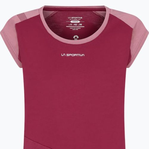 La Sportiva Női hegymászó póló Hold pink O81502405