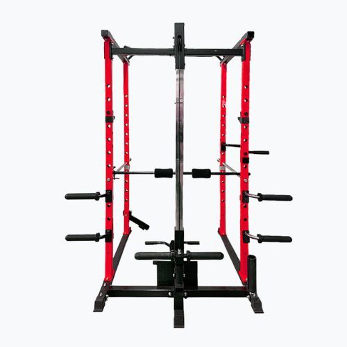 Pure2Improve Powerrack multifunkcionális otthoni edzőterem piros/fekete P2I820000