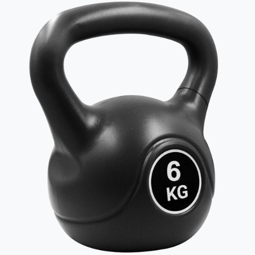 Kettlebell 6 kg Pure2Improve fekete P2I202090
