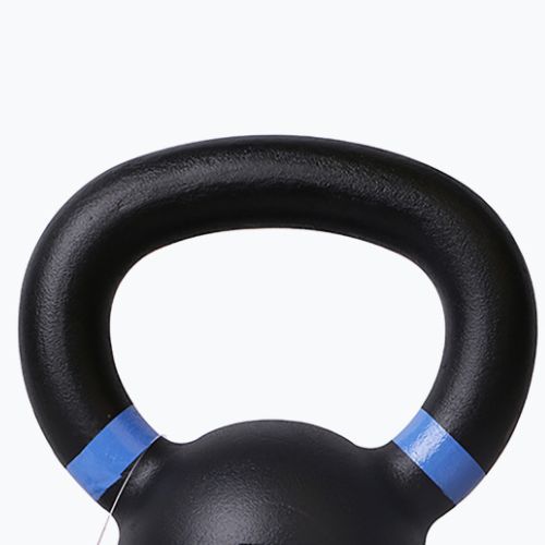 Kettlebell Pure2Improve 6kg fekete-kék P2I810080